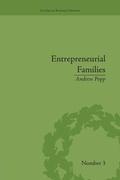 Cover: Entrepreneurial Families - Routledge