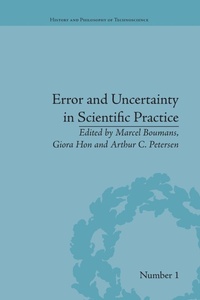 Enlarge image Cover: Error and Uncertainty in Scientific Practice - Routledge