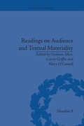 Cover: Readings on Audience and Textual Materiality - Routledge
