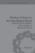 Cover: Merchant Colonies in the Early Modern Period - Routledge
