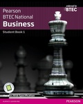 Cover: BTEC Nationals Business Student Book 1 + Activebook - Pearson Education Limited