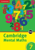 Cover: Cambridge Mental Maths Grade 7 English - Cambridge University Press