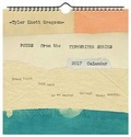 Cover: Tyler Knott Gregson Poems from the Typewriter Series 2017 Wall Ca - Harry N. Abrams, Inc.