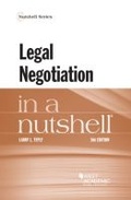 Abbildung von: Legal Negotiation in a Nutshell - West Academic Press