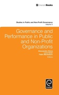 Cover: Governance and Performance in Public and Non-Profit Organizations - Emerald Group Publishing Limited