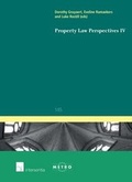 Cover: Property Law Perspectives IV - Intersentia Ltd