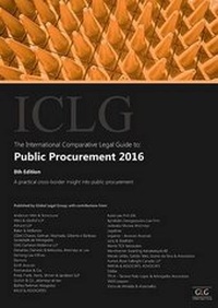 Enlarge image Cover: The International Comparative Legal Guide to: Public Procurement 2016 - Global Legal Group Ltd