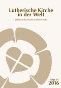 Cover: Lutherische Kirche in der Welt. Jahrbuch des Martin Luther-Bundes / Lutherische Kirche in der Welt - Martin-Luther-Bund