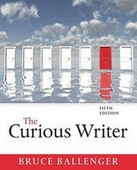Enlarge image Cover: The Curious Writer - Pearson Education (US)