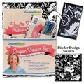 Cover: CouponMom.com Organizer Binder, Black and White Pattern Design - Whitman Publishing