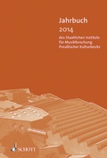 Cover: Jahrbuch 2014 - Schott Music