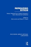 Cover: Rereading Byron - Routledge