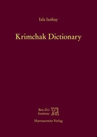 Abbildung von: Krimchak Dictionary - Harrassowitz Verlag