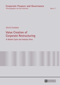 Cover: Value Creation of Corporate Restructuring - Peter Lang Verlag