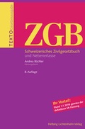 Cover: Texto ZGB - Helbing & Lichtenhahn
