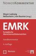 Cover: EMRK Europ&auml;ische Menschenrechtskonvention - Helbing & Lichtenhahn