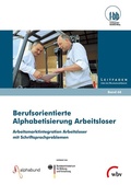 Cover: Berufsorientierte Alphabetisierung Arbeitsloser - wbv Media