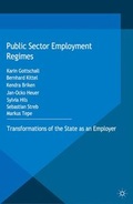 Cover: Public Sector Employment Regimes - Palgrave Macmillan