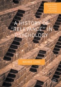 Cover: A History of "Relevance" in Psychology - Palgrave Macmillan