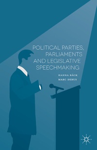 Abbildung von: Political Parties, Parliaments and Legislative Speechmaking - Palgrave Macmillan
