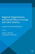 Cover: Regional Organizations and Social Policy in Europe and Latin America - Palgrave Macmillan