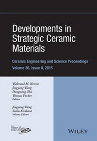 Enlarge image Cover: Developments in Strategic Ceramic Materials - Wiley