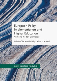 Enlarge image Cover: European Policy Implementation and Higher Education - Palgrave Macmillan