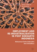 Cover: Employment and Re-Industrialisation in Post Soeharto Indonesia - Palgrave Macmillan