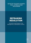 Cover: Reframing Resolution - Palgrave Macmillan