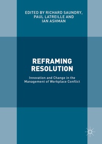 Enlarge image Cover: Reframing Resolution - Palgrave Macmillan