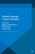 Cover: Blended Language Program Evaluation - Palgrave Macmillan
