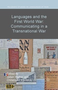 Cover: Languages and the First World War: Communicating in a Transnational War - Palgrave Macmillan