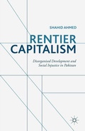 Cover: Rentier Capitalism - Palgrave Macmillan