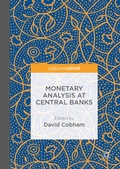 Cover: Monetary Analysis at Central Banks - Palgrave Macmillan