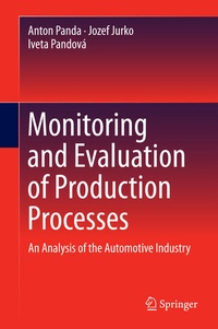 Enlarge image Cover: Monitoring and Evaluation of Production Processes - Springer