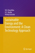 Cover: Sustainable Energy and the Environment: A Clean Technology Approach - Springer