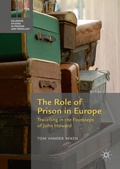 Cover: The Role of Prison in Europe - Palgrave Macmillan