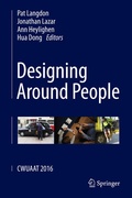 Cover: Designing Around People - Springer