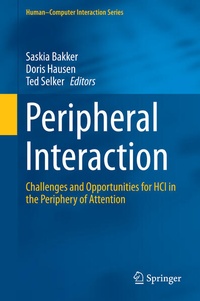 Enlarge image Cover: Peripheral Interaction - Springer