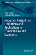Cover: Nudging - Possibilities, Limitations and Applications in European Law and Economics - Springer