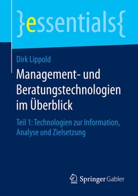 Abbildung von: Management- und Beratungstechnologien im Überblick - Springer Gabler