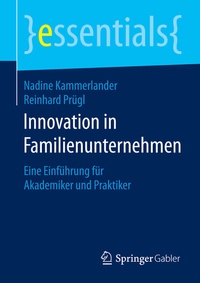 Abbildung von: Innovation in Familienunternehmen - Springer Gabler