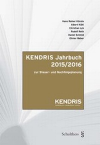 Abbildung von: KENDRIS Jahrbuch 2015/2016 - Schulthess Juristische Medien