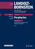 Cover: Porphyrins - Springer