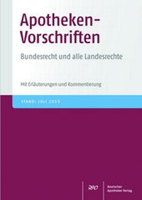 Abbildung von: Apotheken-Vorschriften CD-ROM - Deutscher Apotheker Verlag