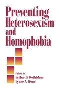 Cover: Preventing Heterosexism and Homophobia - SAGE Publications Inc