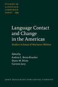 Cover: Language Contact and Change in the Americas - John Benjamins Publishing Company