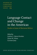 Cover: Language Contact and Change in the Americas - John Benjamins Publishing Co