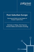 Cover: Post-Suburban Europe - Palgrave Macmillan
