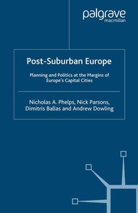 Enlarge image Cover: Post-Suburban Europe - Palgrave Macmillan